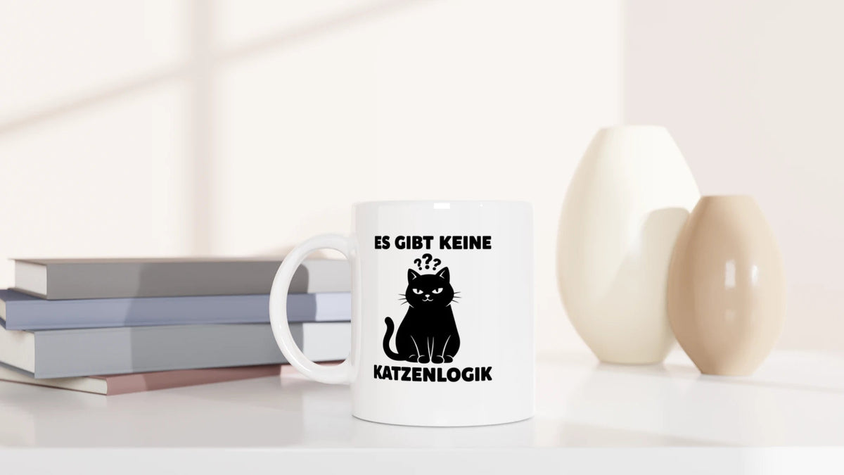 Tasse 325ml - Katzenlogik - Katze