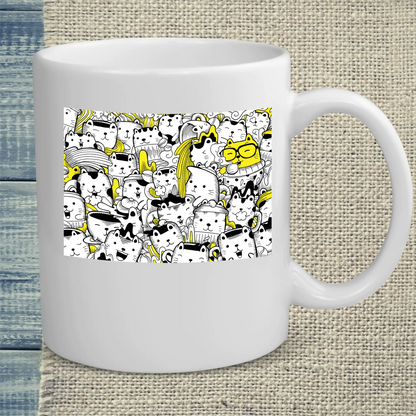 Tasse 325ml - Katzenwahnsinn - Katze