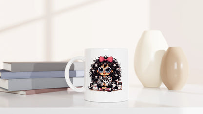 Tasse 325ml - Meine Katzen - Katze, Cat Lady