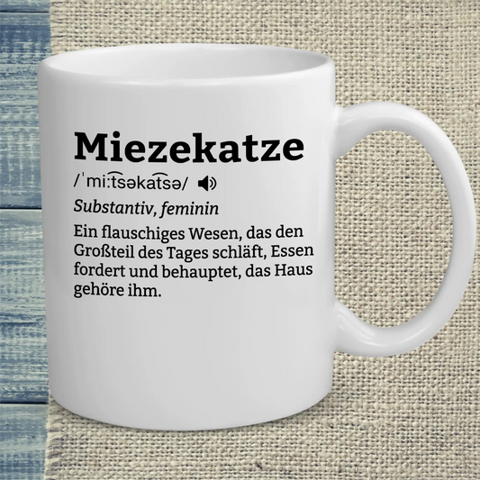 Tasse 325ml - Miezekatze - Katze