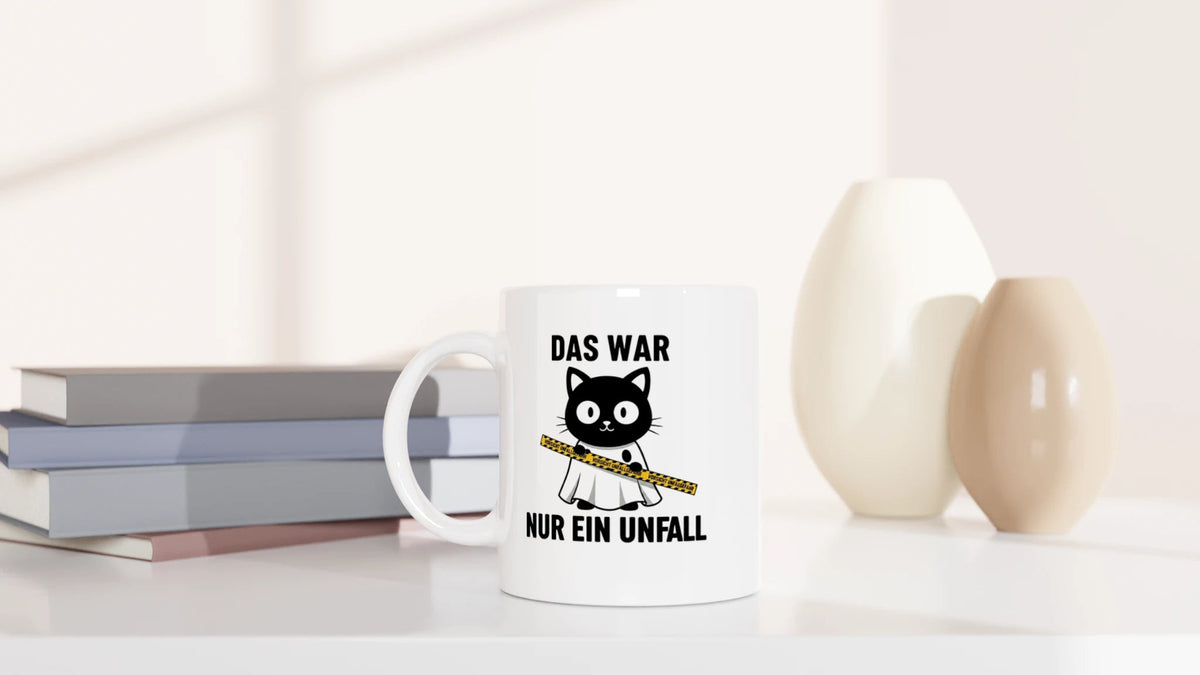 Tasse 325ml - Nur ein Unfall - Katze