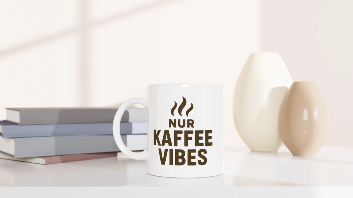 Tasse 325ml - Nur Kaffee Vibes - Kaffee