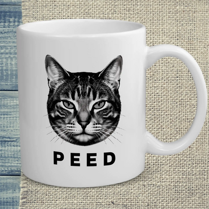 Tasse 325ml - Peed - Katze