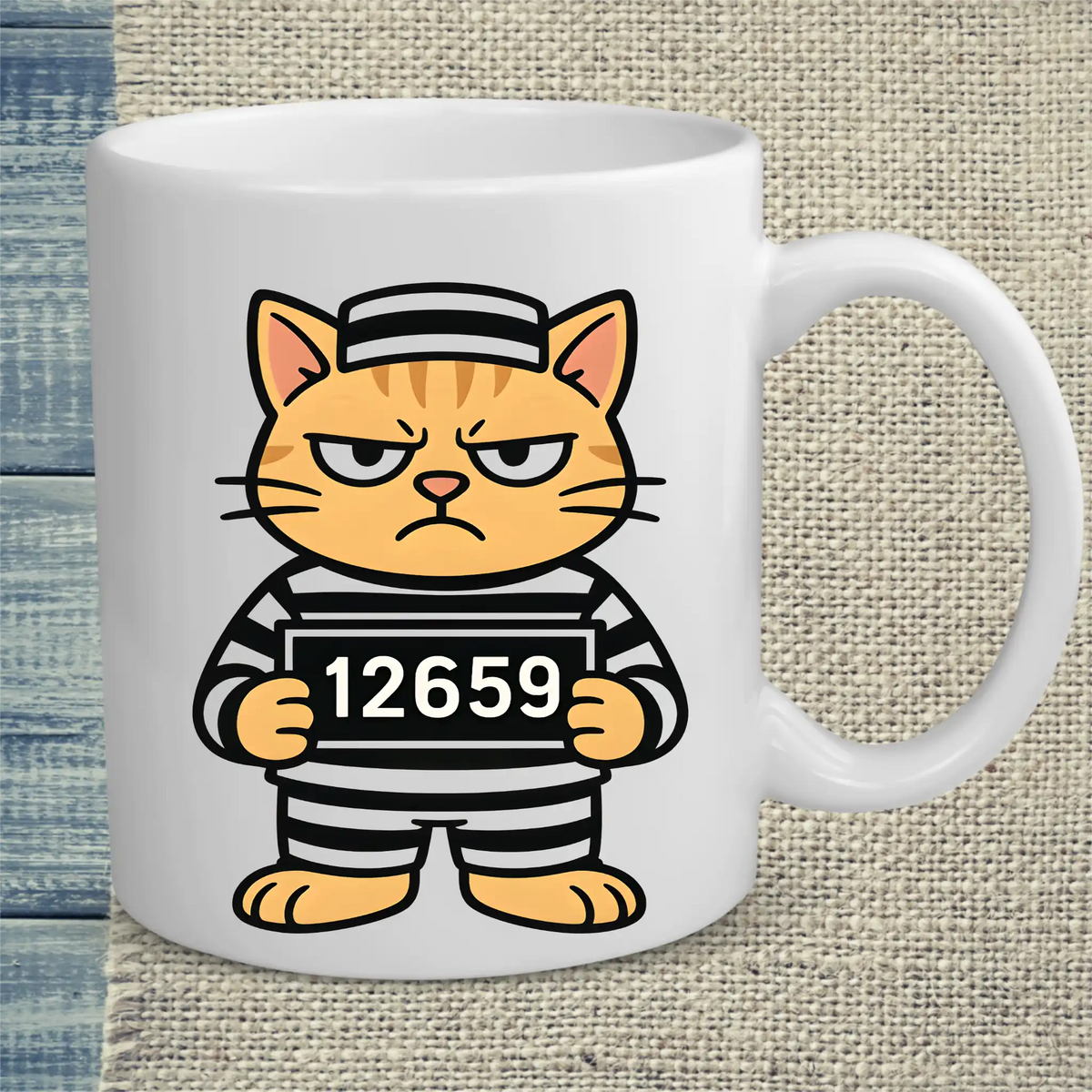 Tasse 325ml - Prison Cat - Katze