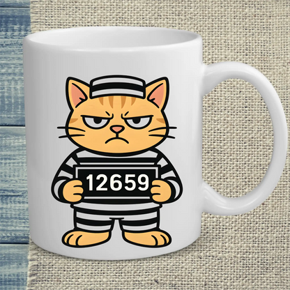 Tasse 325ml - Prison Cat - Katze
