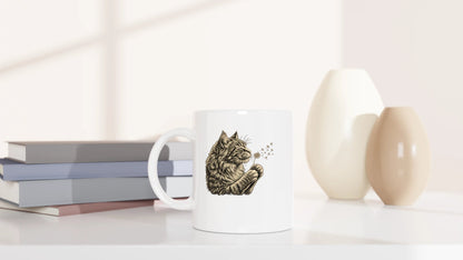 Tasse 325ml - Pusteblume - Katze