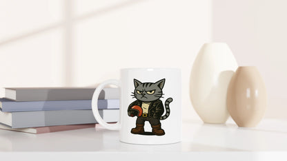 Tasse 325ml - Rocker Katze - Katze