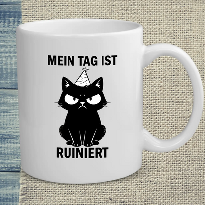 Tasse 325ml - Ruiniert - Katze