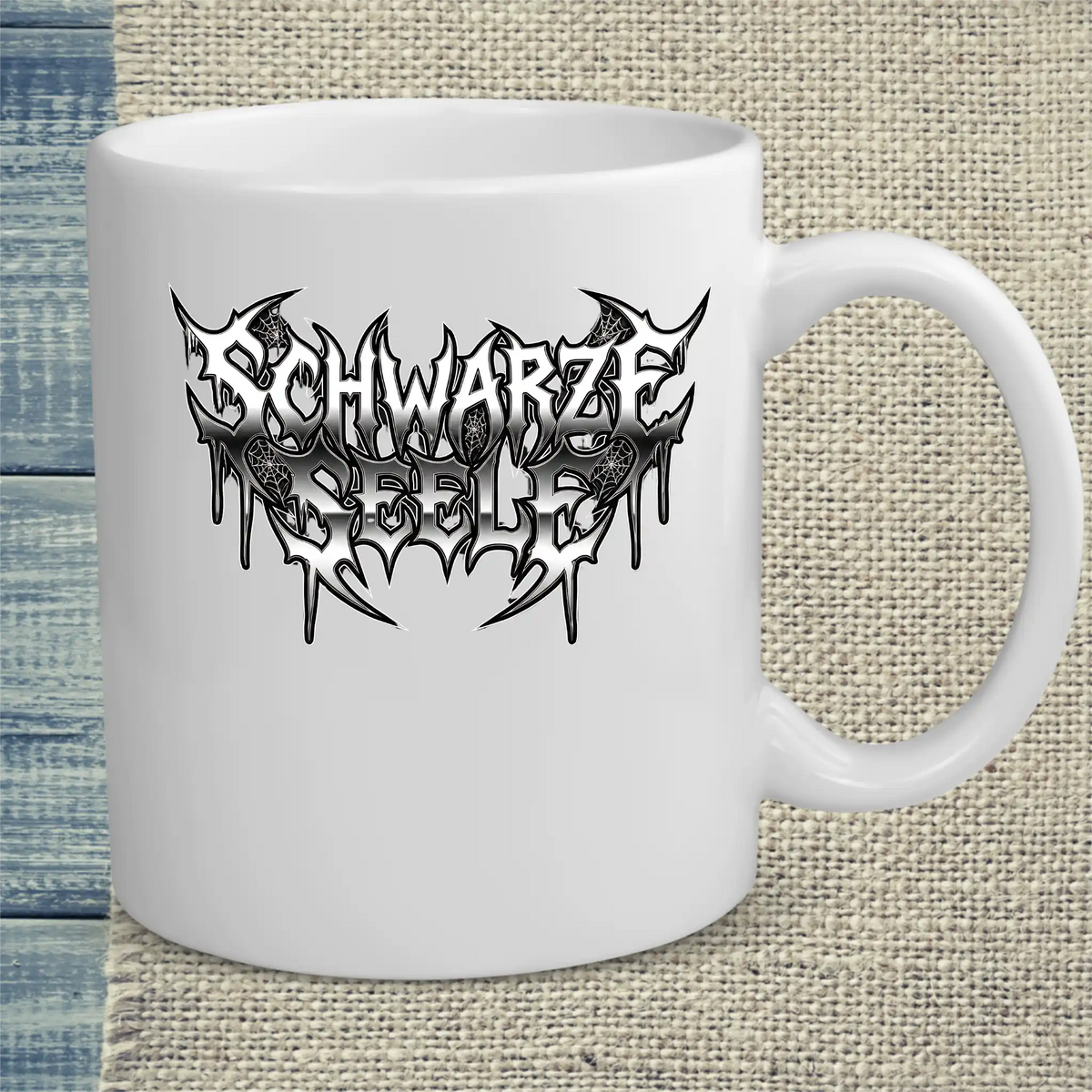 Tasse 325ml - Schwarze Seele - Kaffee