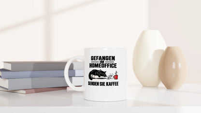 Tasse 325ml - Senden Sie Kaffee - Katze & Kaffee