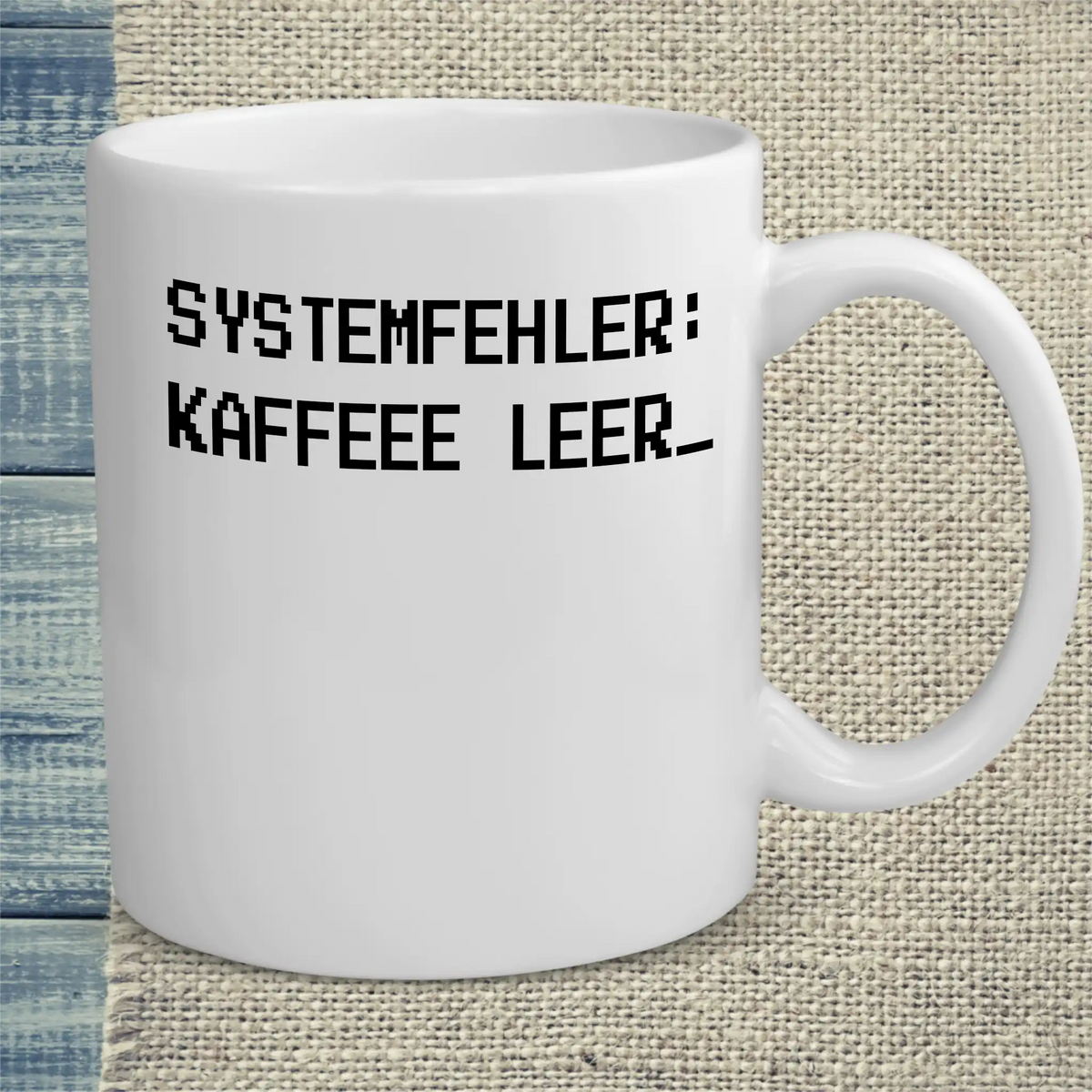 Tasse 325ml - Systemfehler: Kaffee leer - Kaffee
