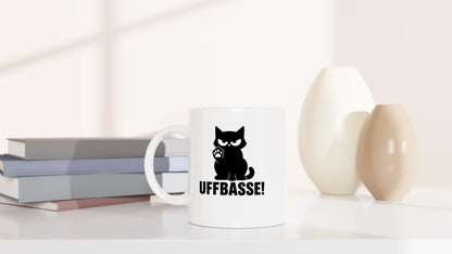 Tasse 325ml - Uffbasse! - Katze